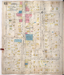 Sanborn Map, Kansas City, Vol. 6, 1917-1945, Page p831