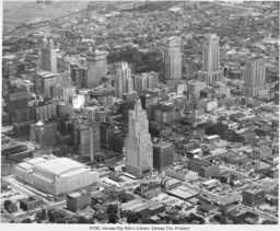 Aerial View of Downtown Kansas City