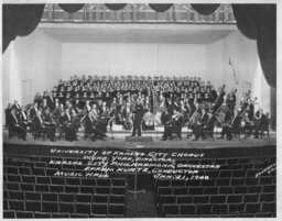 University of Kansas City Chorus and Kansas City Philharmonic Orchestra