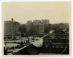 Elevated view of the Country Club Plaza