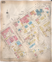 Sanborn Map, Kansas City, Vol. 4, 1909-1950, Page p523