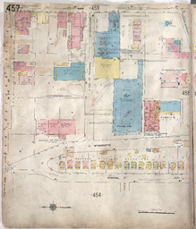 Sanborn Map, Kansas City, Vol. 4, 1909-1950, Page p457