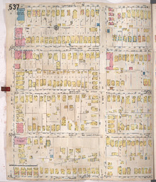 Sanborn Map, Kansas City, Vol. 4, 1909-1957, Page p537