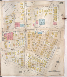 Sanborn Map, Kansas City, Vol. 4, 1909-1957, Page p520