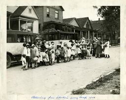 Returning from Salvation Army Camp