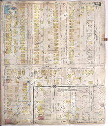 Sanborn Map, Kansas City, Vol. 6, 1917-1945, Page p758