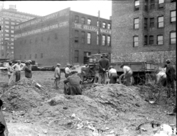 Work near Kellogg-MacKay Company Building