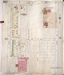 Sanborn Map, Kansas City, Vol. 5, 1909-1938, Page p667