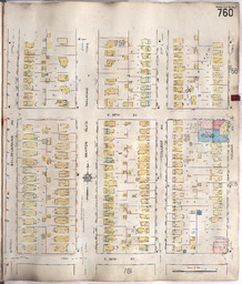 Sanborn Map, Kansas City, Vol. 6, 1917-1945, Page p760