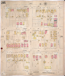 Sanborn Map, Kansas City, Vol. 3, 1896-1907, Page p285