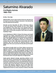 Biography of Saturnino Alvarado (1883-1955), Civil Rights Activist