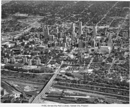 Aerial View of Downtown Kansas City