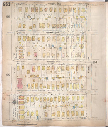 Sanborn Map, Kansas City, Vol. 4, 1909-1950, Page p553