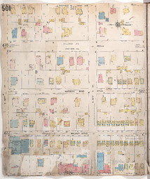 Sanborn Map, Kansas City, Vol. 4, 1909-1950, Page p501