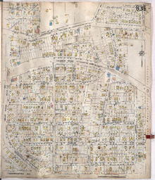 Sanborn Map, Kansas City, Vol. 6, 1917-1945, Page p836