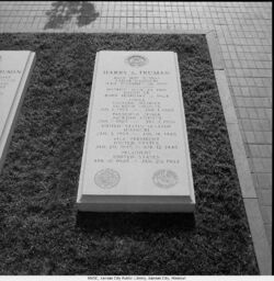 Harry S. Truman Gravestone