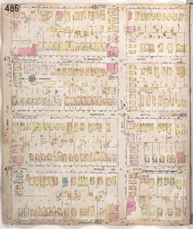 Sanborn Map, Kansas City, Vol. 4, 1909-1950, Page p485