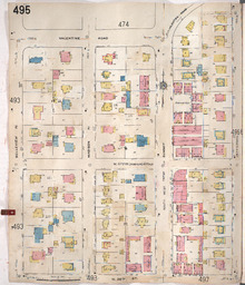 Sanborn Map, Kansas City, Vol. 4, 1909-1957, Page p495