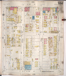 Sanborn Map, Kansas City, Vol. 5, 1909-1938, Page p664