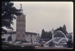 Giralda Tower and J. C. Nichols Fountain