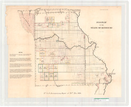 Diagram of the State of Missouri