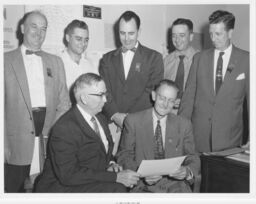 N. Emerson Paton Presenting Certificates