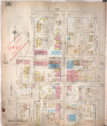 Sanborn Map, Kansas City, Vol. 3, 1909-1950, Page p351