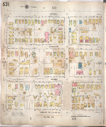 Sanborn Map, Kansas City, Vol. 4, 1909-1950, Page p531