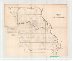 Diagram of the State of Missouri