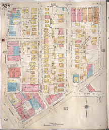 Sanborn Map, Kansas City, Vol. 4, 1909-1957, Page p525