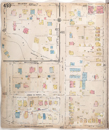 Sanborn Map, Kansas City, Vol. 4, 1909-1950, Page p493