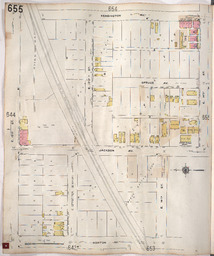 Sanborn Map, Kansas City, Vol. 5, 1909-1938, Page p655