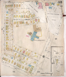 Sanborn Map, Kansas City, Vol. 4, 1909-1957, Page p518