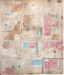 Sanborn Map, Kansas City, Vol. 3, 1909-1950, Page p368