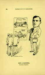 Robt. E. McDonnell Caricature