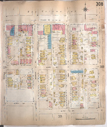 Sanborn Map, Kansas City, Vol. 3, 1909-1950, Page p308