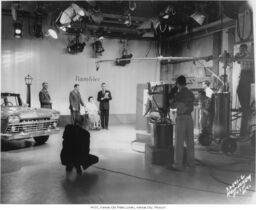 Television Station Interior Broadcast