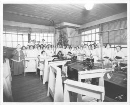 Donnelly Garment Company Workers in Factory