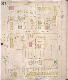 Sanborn Map, Kansas City, Vol. 3, 1896-1907, Page p333