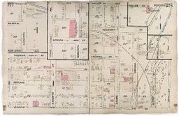 Rascher's Map of Kansas City, Kansas, Plates 277 & 278