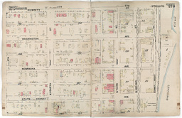 Rascher's Map of Kansas City, Kansas, Plates 275 & 276