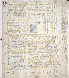 Sanborn Map, Kansas City, Vol. 9, 1930-1957, Page p1115