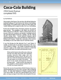 Coca Cola/Western Auto Building Profile