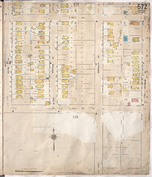 Sanborn Map, Kansas City, Vol. 4, 1909-1950, Page p572