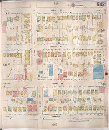 Sanborn Map, Kansas City, Vol. 4, 1909-1957, Page p542