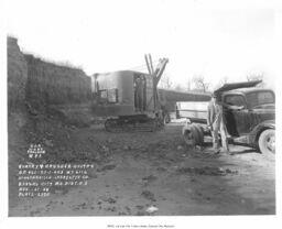 Quarry Workers and Machinery