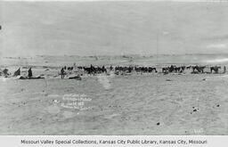 Wounded Knee, Deserted Sioux Camp