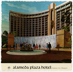 Alameda Plaza Hotel Postcard