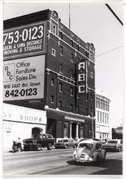 View Looking Northwest of the ABC Storage and Van Company Building