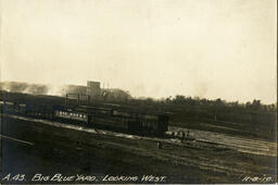 Big Blue Yard Looking West